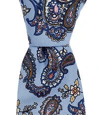 Cremieux Arlo Flower/Paisley Pattern 3 3/8#double; Woven Tie