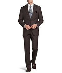 Cremieux Arthur Modern Fit Plaid Flat Front 2-Piece Suit