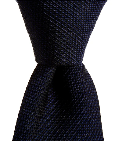 Cremieux Bergs Solid 3 1/4#double; Silk Tie