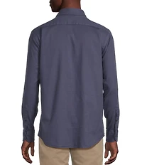 Cremieux Big & Tall Blue Label Garment Dyed Oxford Long Sleeve Woven Shirt
