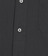 Cremieux Big & Tall Blue Label Performance Solid Seersucker Short Sleeve Shirt