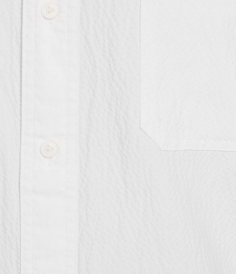 Cremieux Big & Tall Blue Label Performance Solid Seersucker Short Sleeve Shirt