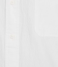 Cremieux Big & Tall Blue Label Performance Solid Seersucker Short Sleeve Shirt