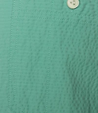 Cremieux Big & Tall Blue Label Performance Solid Seersucker Short Sleeve Shirt