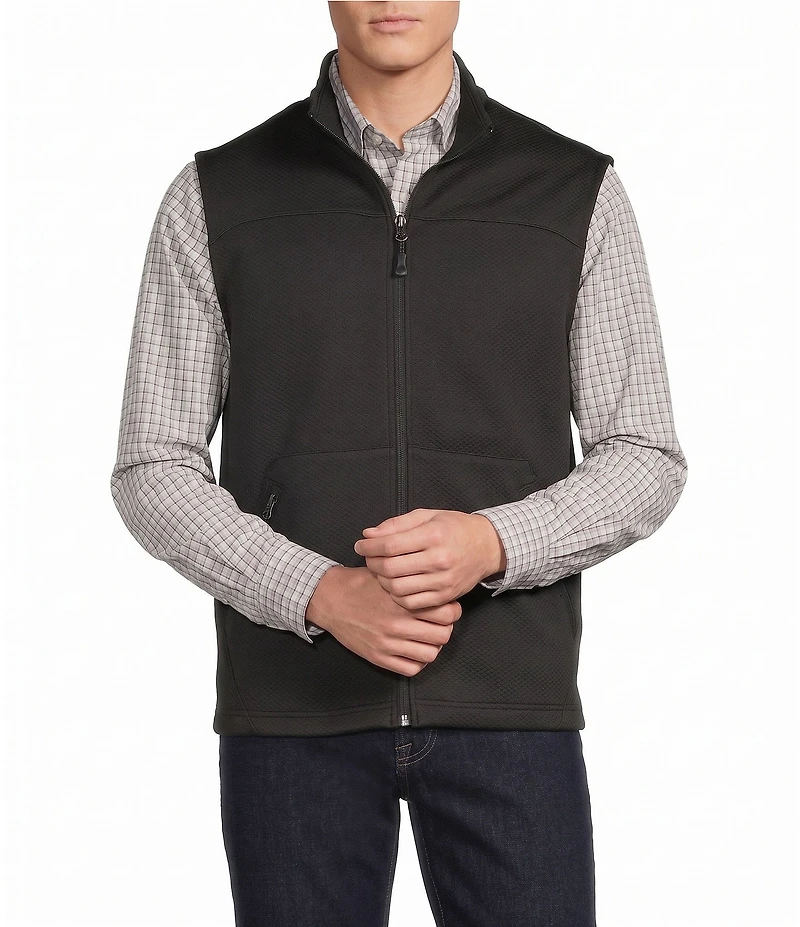 Cremieux Big & Tall Blue Label Textured Knit Vest