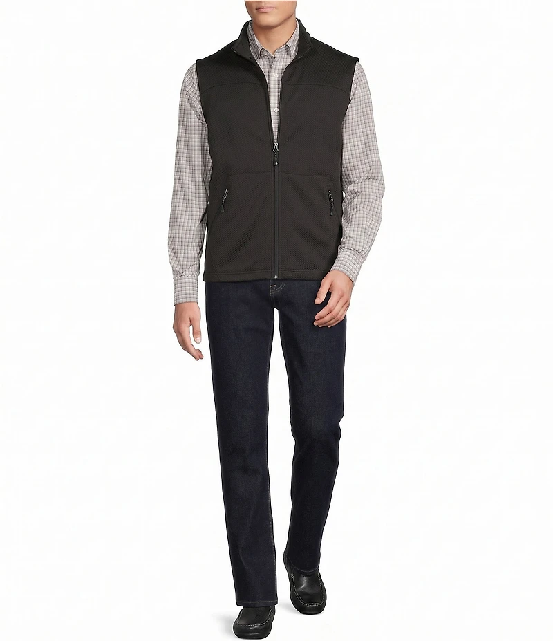 Cremieux Big & Tall Blue Label Textured Knit Vest