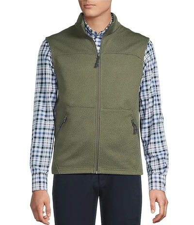 Cremieux Big & Tall Blue Label Textured Lightweight Knit Vest