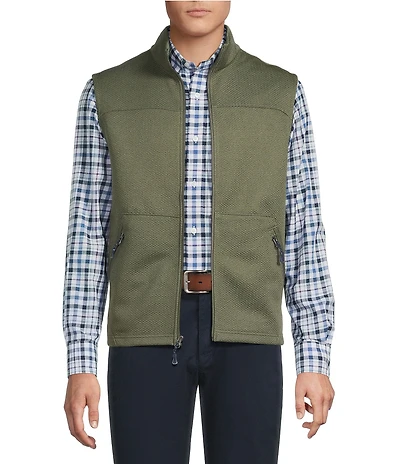 Cremieux Big & Tall Blue Label Textured Lightweight Knit Vest
