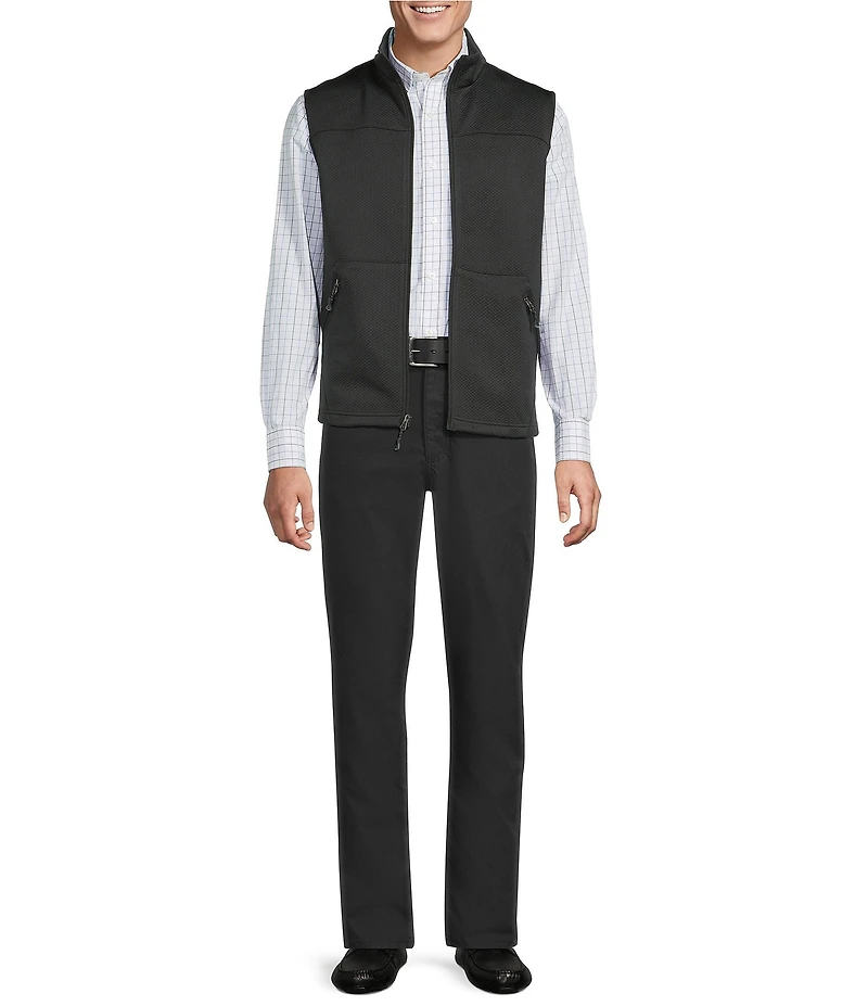 Cremieux Big & Tall Blue Label Textured Lightweight Knit Vest