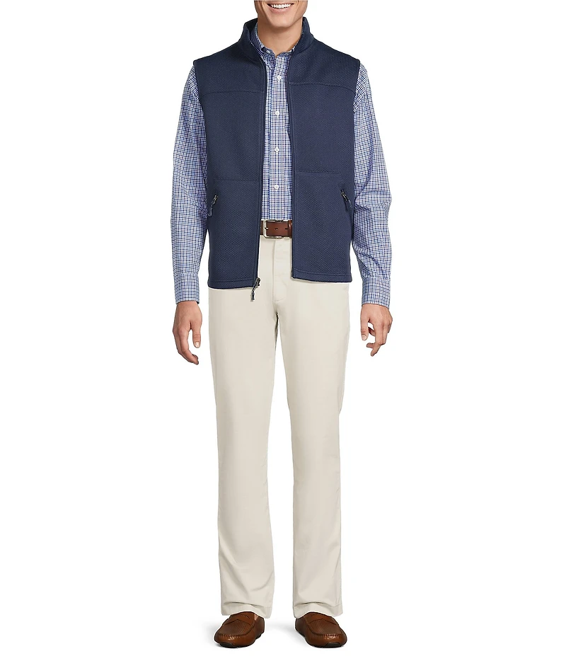 Cremieux Big & Tall Blue Label Textured Lightweight Knit Vest