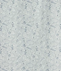 Cremieux Big & Tall Premium Denim Sketch Floral Short Sleeve Woven Shirt