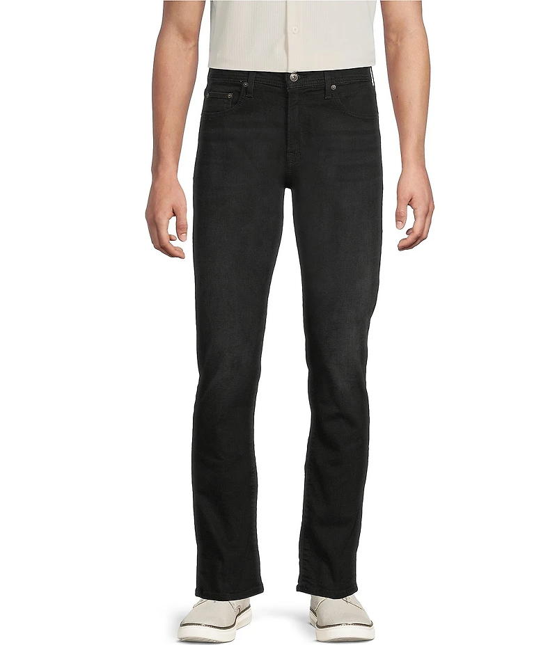 Cremieux Big & Tall Premium Denim Mid Rise Straight Fit Solid Stretch Jeans