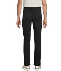 Cremieux Big & Tall Premium Denim Mid Rise Straight Fit Solid Stretch Jeans