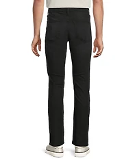 Cremieux Big & Tall Premium Denim Mid Rise Straight Fit Solid Stretch Jeans