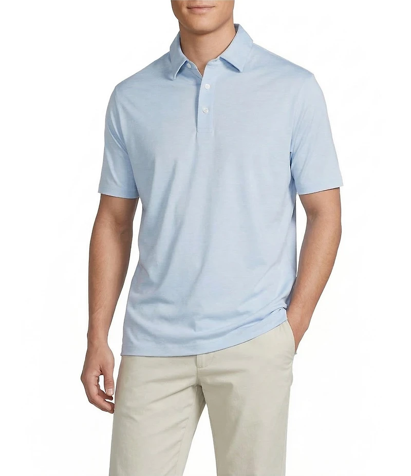 Cremieux Big & Tall Short Sleeve Solid Polo Shirt