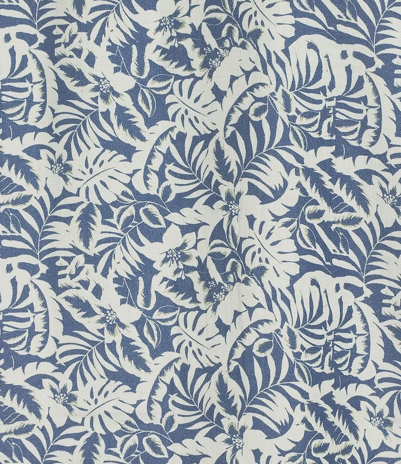 Cremieux Blue Label Beach Floral Print Short Sleeve Woven Camp Shirt