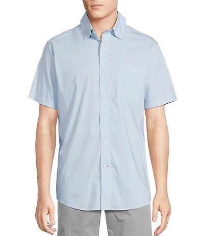 Cremieux Blue Label Big & Tall Performance Stretch Gingham Short Sleeve Woven Shirt