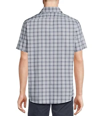 Cremieux Blue Label Big & Tall Performance Stretch Plaid Short Sleeve Woven Shirt