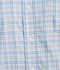 Cremieux Blue Label Big & Tall Performance Stretch Plaid Short Sleeve Woven Shirt