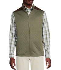 Cremieux Blue Label Big & Tall Quilted Sleeveless Full Zip Vest
