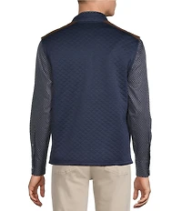 Cremieux Blue Label Big & Tall Quilted Sleeveless Full Zip Vest