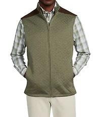 Cremieux Blue Label Big & Tall Quilted Sleeveless Full Zip Vest