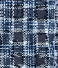 Cremieux Blue Label Big & Tall Washed Oxford Tonal Plaid Long Sleeve Woven Shirt