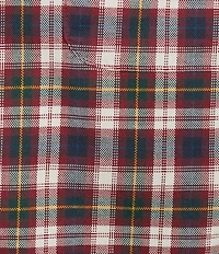 Cremieux Blue Label Big & Tall Washed Oxford Traditional Plaid Long Sleeve Woven Shirt