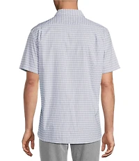 Cremieux Blue Label Brrr Performance Plaid Short Sleeve Woven Shirt