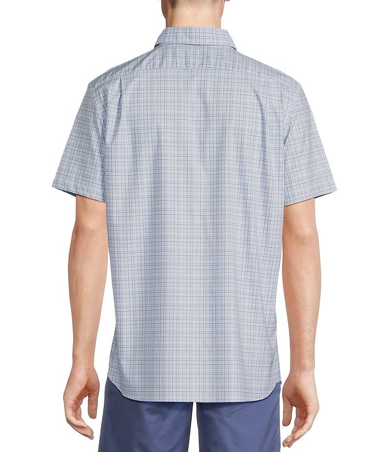 Cremieux Blue Label Brrr° Royal Twill Plaid Short Sleeve Woven Shirt