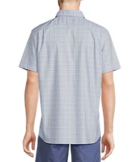 Cremieux Blue Label Brrr° Royal Twill Plaid Short Sleeve Woven Shirt