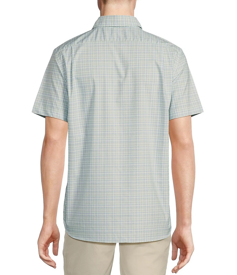 Cremieux Blue Label Brrr° Royal Twill Plaid Short Sleeve Woven Shirt