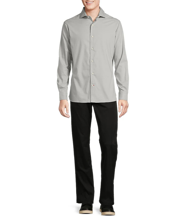 Cremieux Blue Label Brrr°® Solid Oxford Long Sleeve Woven Shirt