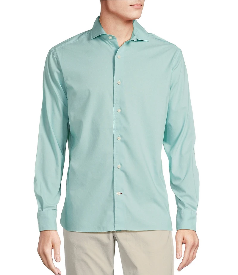 Cremieux Blue Label Brrr°® Solid Oxford Long Sleeve Woven Shirt
