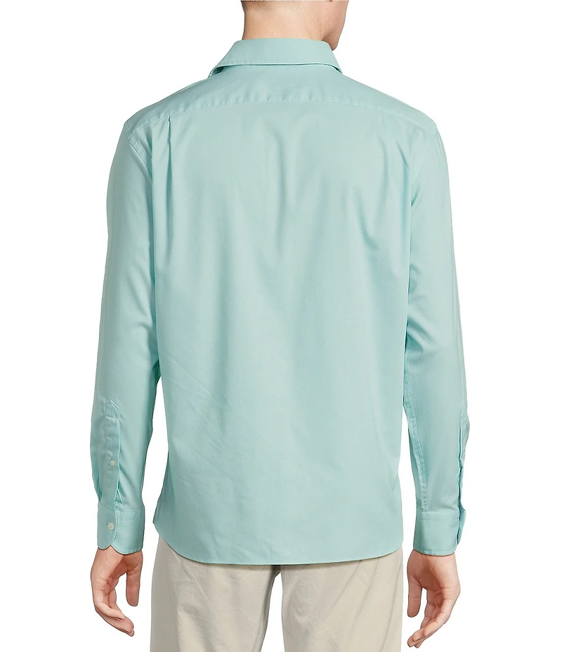 Cremieux Blue Label Brrr°® Solid Oxford Long Sleeve Woven Shirt