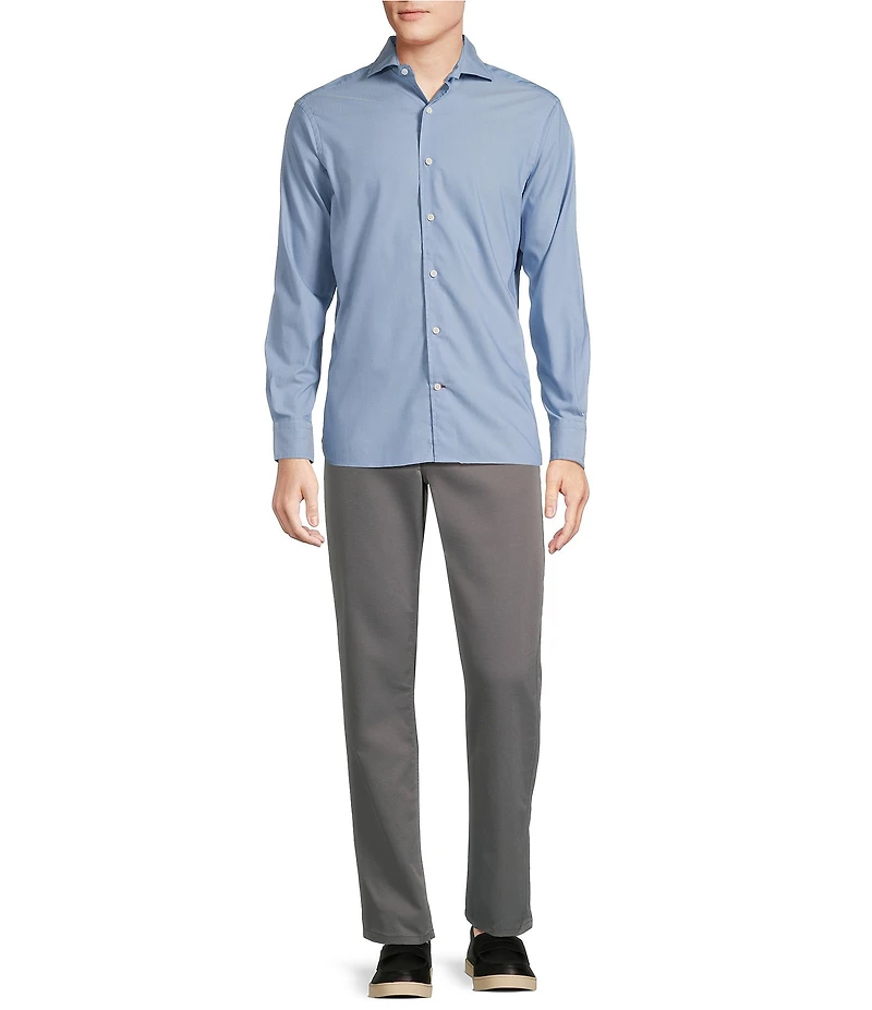 Cremieux Blue Label Brrr°® Solid Oxford Long Sleeve Woven Shirt