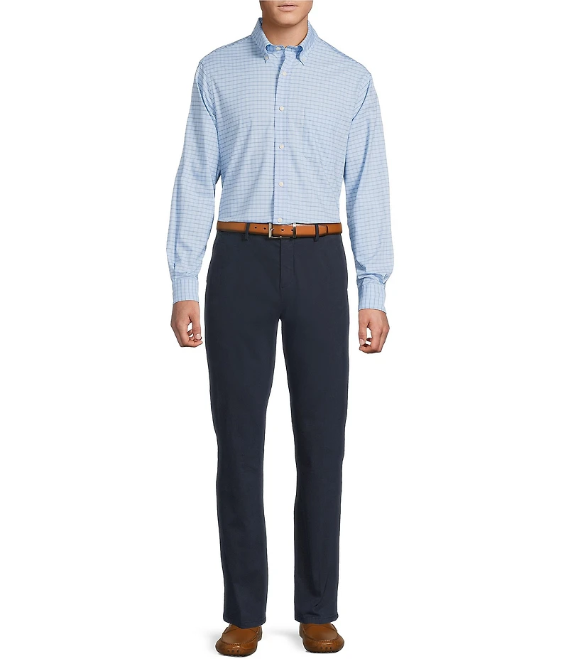 Cremieux Blue Label BRRR Twill Check Long Sleeve Woven Shirt