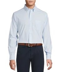 Cremieux Blue Label BRRR Twill Mini Check Long Sleeve Woven Shirt