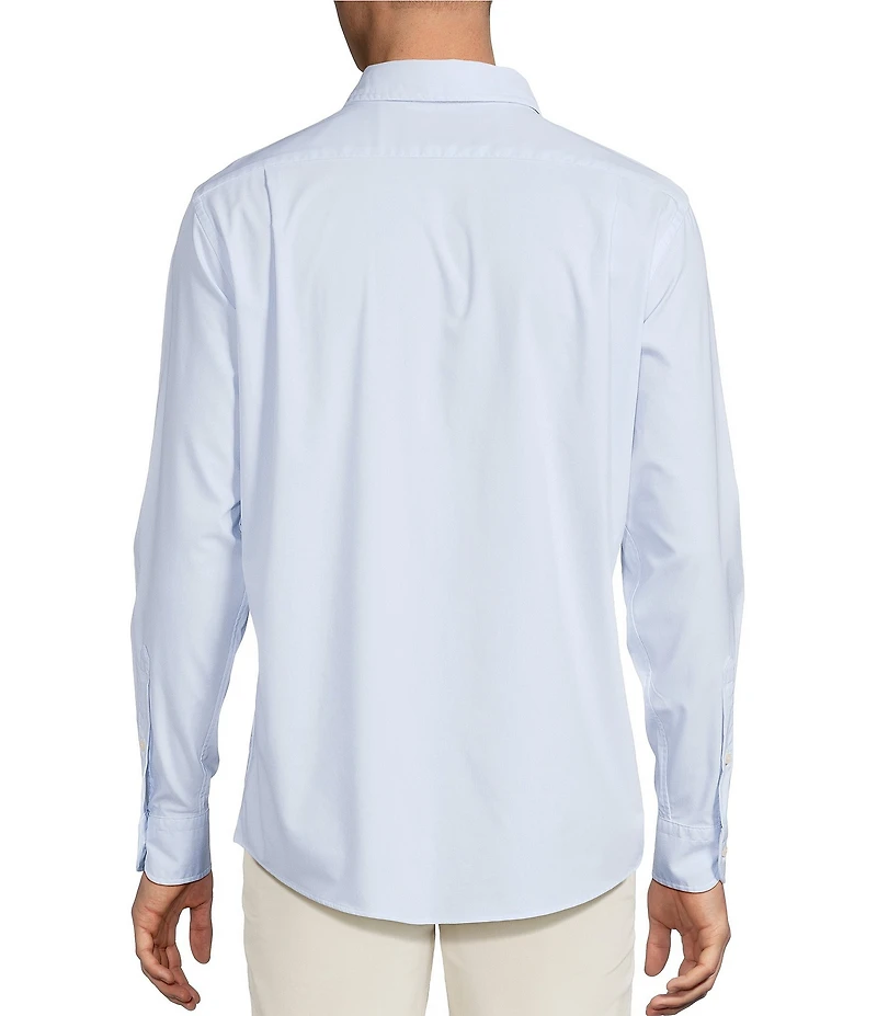 Cremieux Blue Label BRRR Twill Pinstripe Long Sleeve Woven Shirt