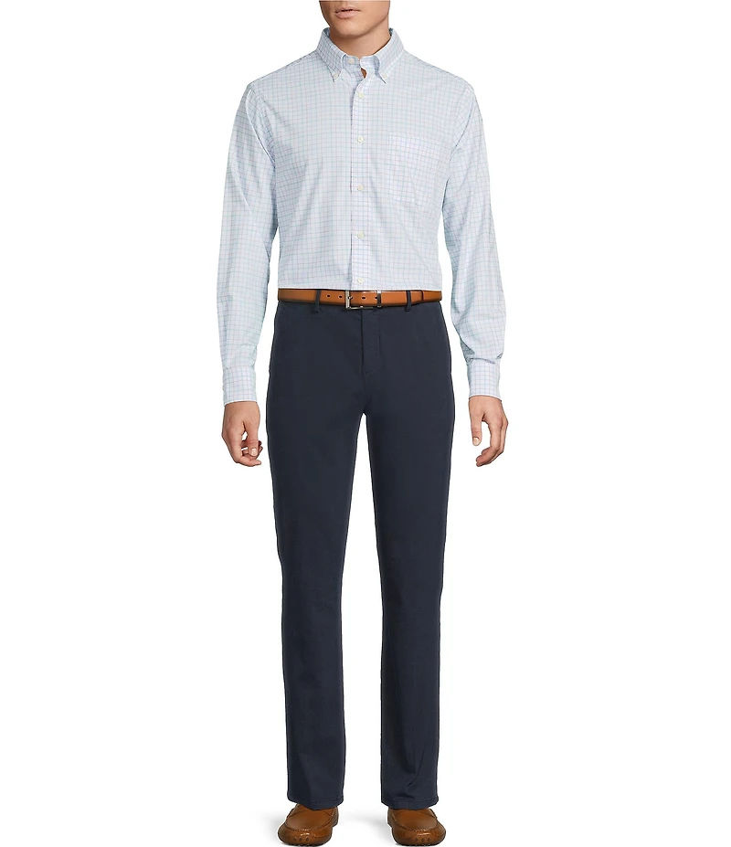 Cremieux Blue Label BRRR Twill Plaid Long Sleeve Woven Shirt