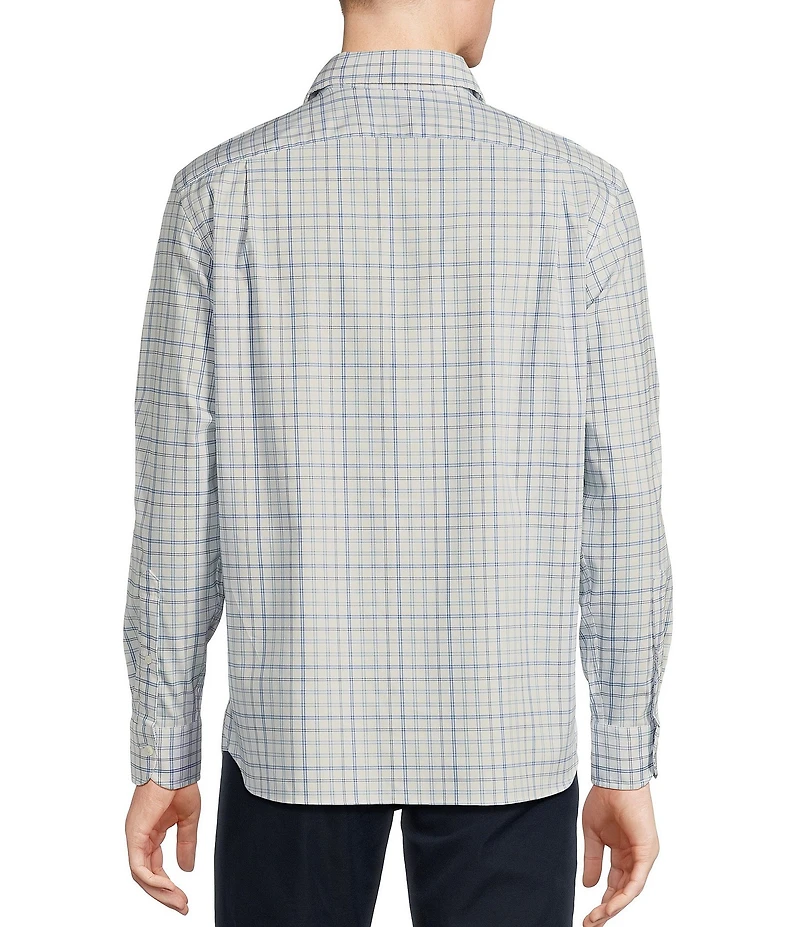 Cremieux Blue Label Brrr° Windowpane Long Sleeve Woven Shirt