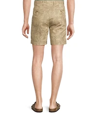 Cremieux Blue Label Cape Town Collection Palm Print 7#double; Inseam Shorts