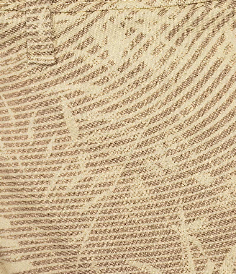 Cremieux Blue Label Cape Town Collection Palm Print 7#double; Inseam Shorts