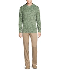 Cremieux Blue Label Cape Town Collection Tropical Print Pullover Hoodie