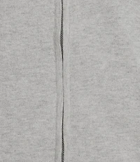 Cremieux Blue Label Cashmere Blend Full-Zip Mock Neck Sweater Vest