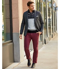 Cremieux Blue Label Chamonix Collection Soho Tailored Fit Garment-Dyed Pants