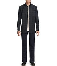 Cremieux Blue Label Check Long Sleeve Overshirt