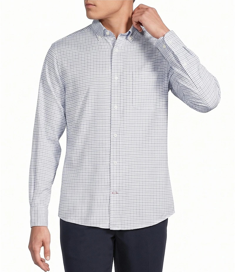Cremieux Blue Label Check Long Sleeve Woven Shirt