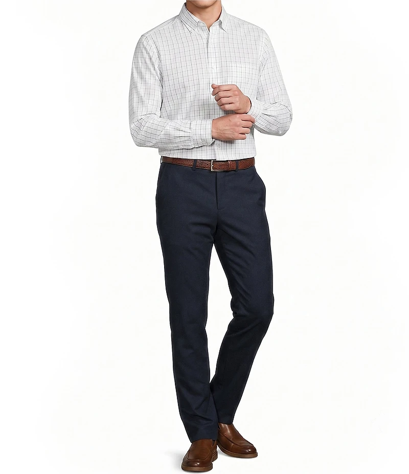 Cremieux Blue Label Check Long Sleeve Woven Shirt