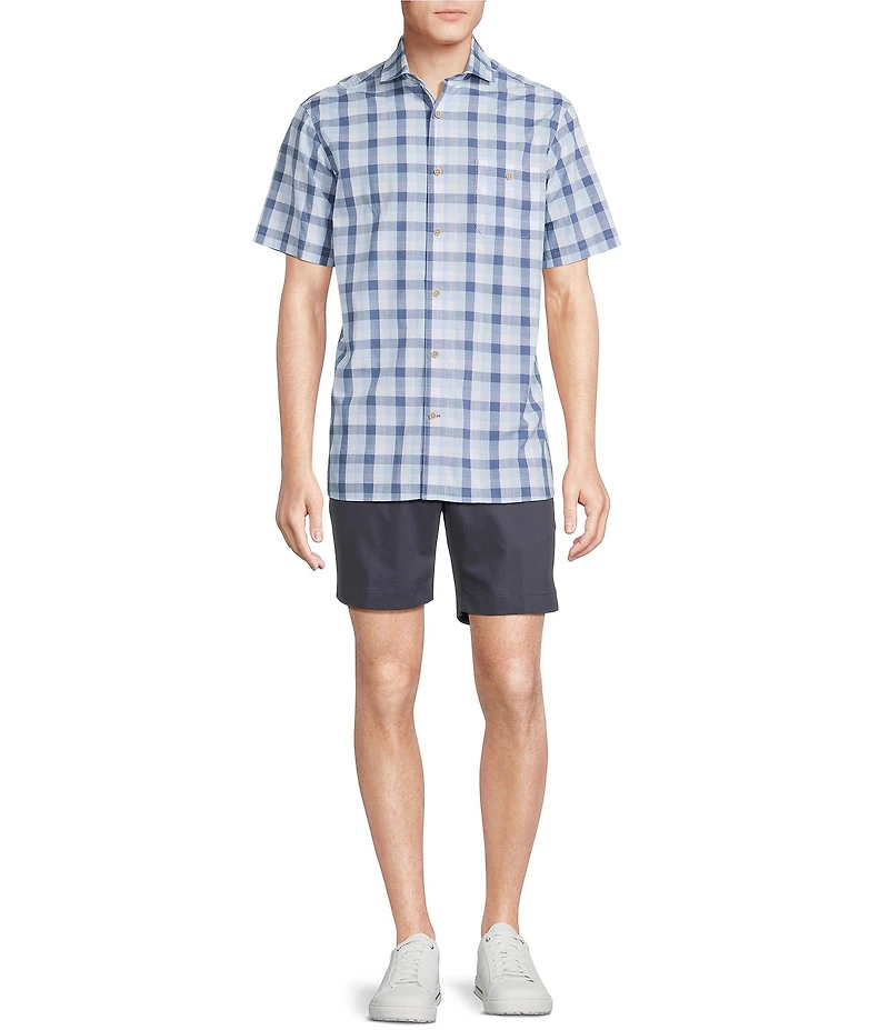 Cremieux Blue Label Check Short Sleeve Woven Shirt